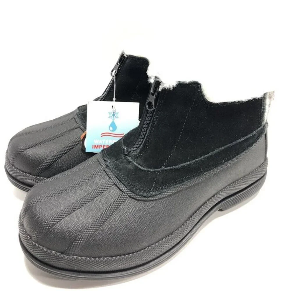 Propet Women’s Lumi Winter Boots Black, Size 6 Wide